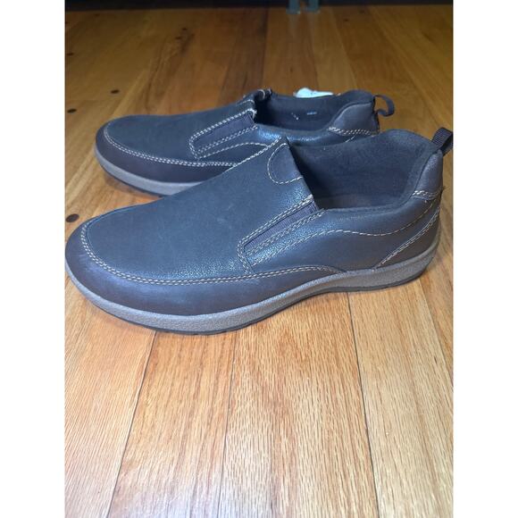 NEW Eastland Spencer Slip On Shoes Brown Men\'s Sz 8 Wide Comfort Loafers main image 7
